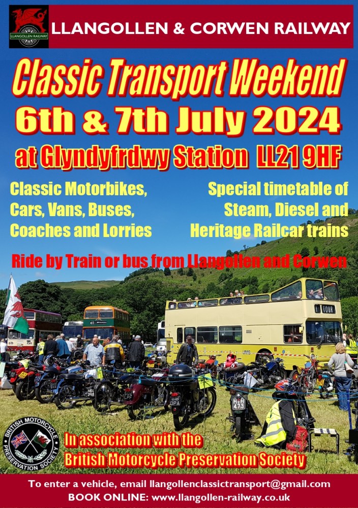 Classic Transport Weekend 2024 Poster