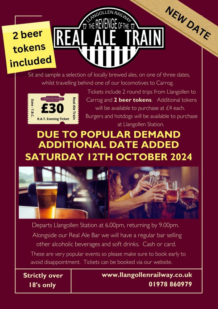 Real Ale Train Poster