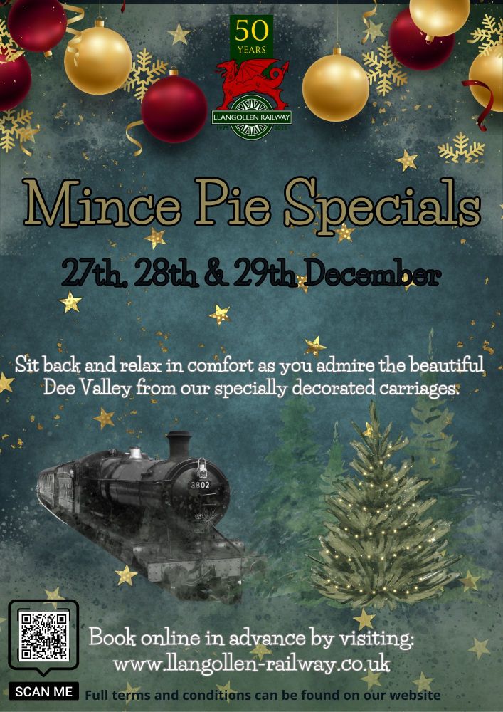 Mince Pie Specials Poster 2024